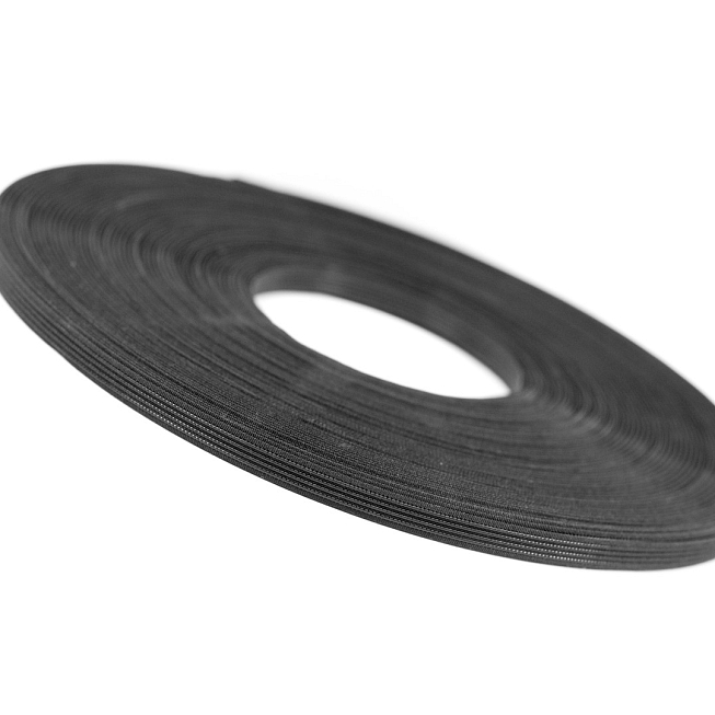 8mm Polyester Boning Black 45 Mtrs - Click Image to Close